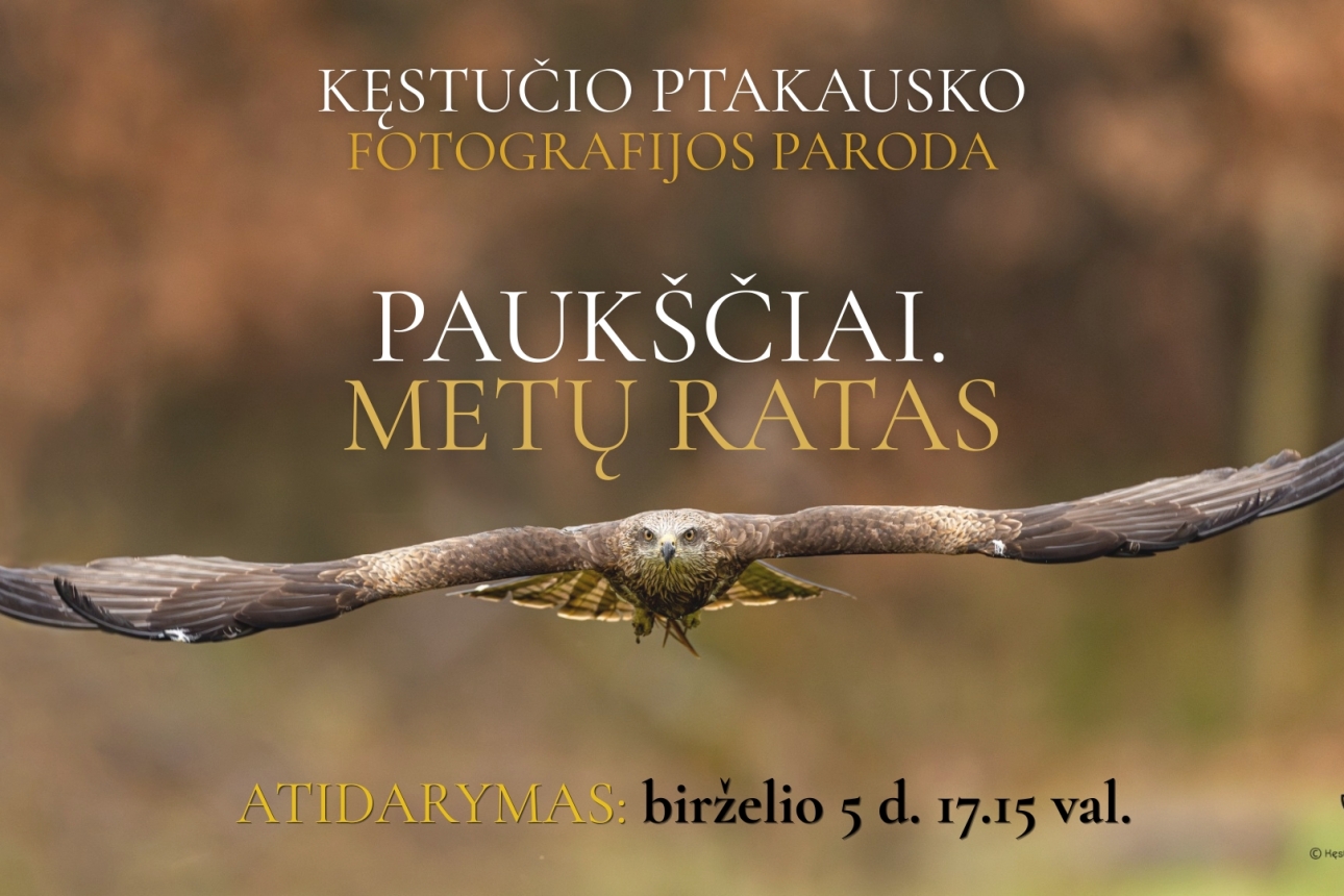 Kęstučio Ptakausko fotografijų parodos „Paukščiai. Metų ratas“ atidarymas